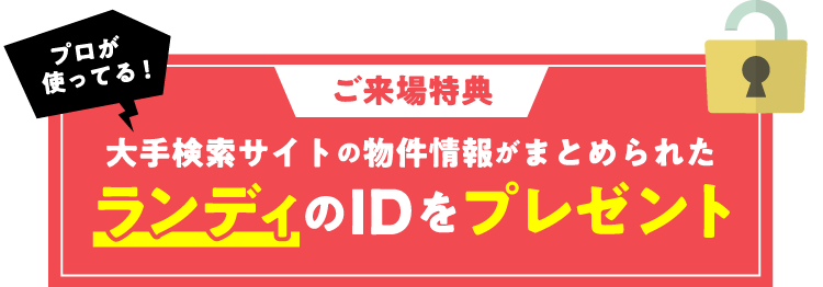 ランディIDプレゼント